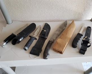 Assorted Knife Collection