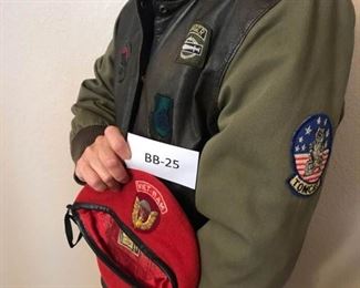Bomber Jacket and Beret