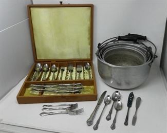 Vintage Pots and Silverware