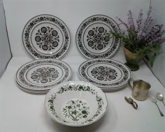 Wellesley by Wood and Sons 8 Plate Set and More