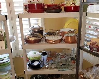Tons of High-end "like new" Pots and Pans