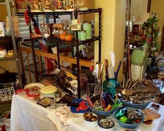 Tons and Tons of cooking tools, HIGH END knives, etc....