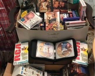 Collection of DVDs; Movies
