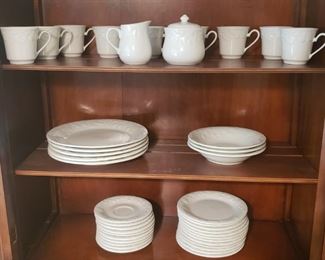 Plates, Saucers, Cups