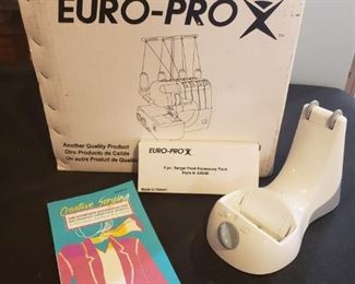 Euro-Pro X Serger with Accessories