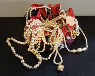 Pearl Necklace Mystery Lot