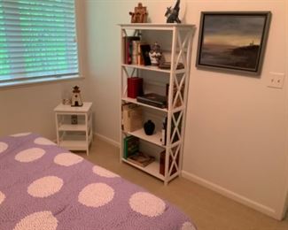 End table and BookCase