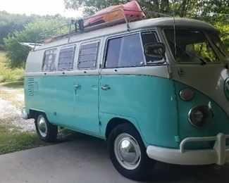 1967 Westfalia VW bus completely restored