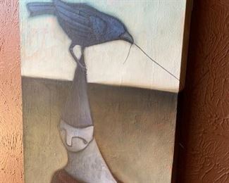 Brice McCasland 'Pulled' oil on canvas 22" x 16"