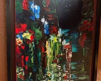 Vena Grebenshikov oil and acrylic on canvas  (sorry, the owner has put a reserve on this piece)