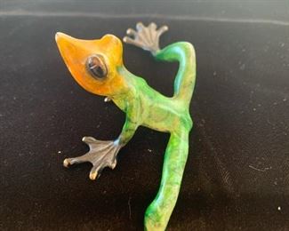 Barry Stein bronze frog