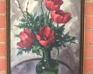 Red Tulips by Wm Sanning