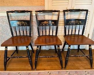Three Hancock Style Chairs