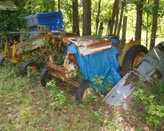 International cub lowboy tractors, and tractor mowers