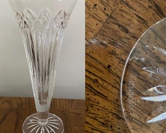 9” Waterford Vase