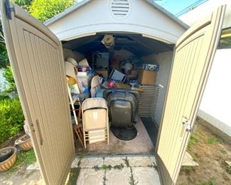 The shed is not for sale. 