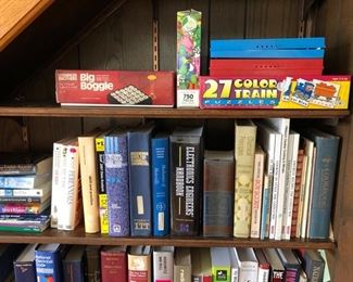Books and games....