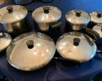 Item 179:  Set of Faberware Pans in nice condition: $60