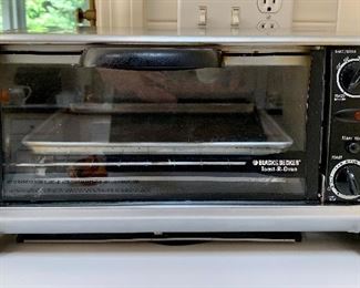 Black & Decker Toaster Oven:  $22