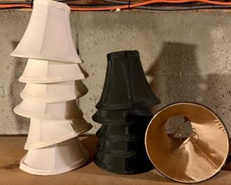 Assorted Lot of Clip-On Lampshades:  $35