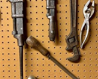 Lot #2 of Vintage Assorted Old Tools:  $30