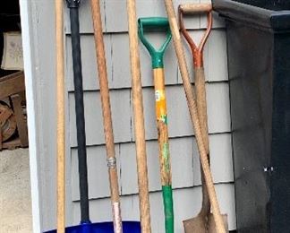 Lot #1:  Assorted Garden Tools: $25