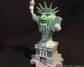 Statue of Liberty MandM Candy Dispenser