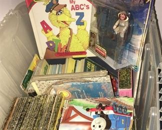 Children's books including Golden Books