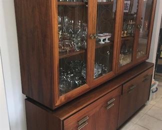 Double china cabinet