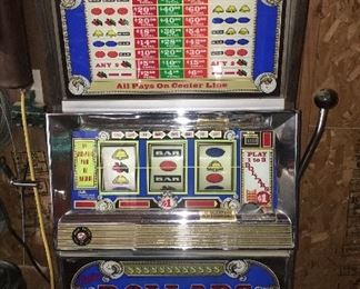 Bally Dollars slot machine, works