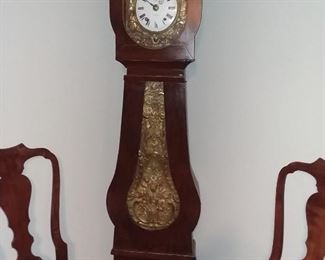 19th Century French Mobilier Tall Clock