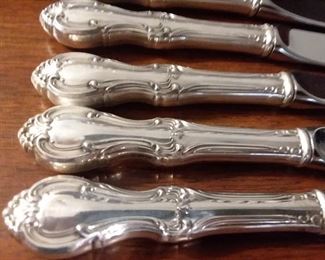 International Sterling Silver Flatware Set - Joan of Arc (TOTAL 109 pcs) 