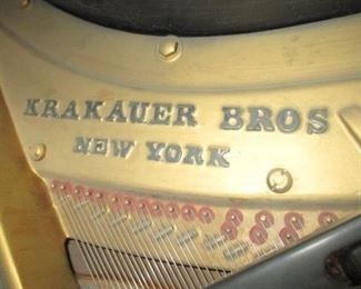 Krakauer Bros Baby Grand Piano 