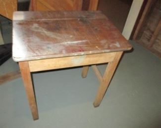 Vintage School Desk