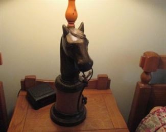 Horse Hitch Lamp 