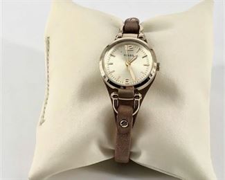 Lot 240
Fossil Leather Band Watch