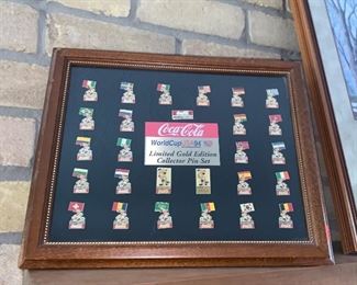 World Cup Coke Cola Pins