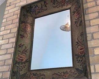 Toile Painted Large Mirror