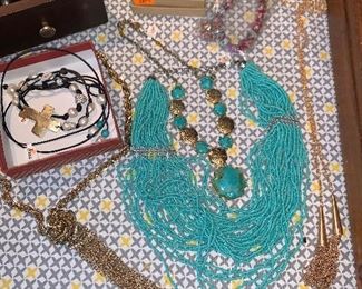 Turqoise Seed Necklace