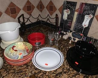 Kitchen Items, Metal Signs