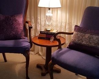Pair of chairs & table
