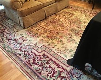 Large area rug- pinks