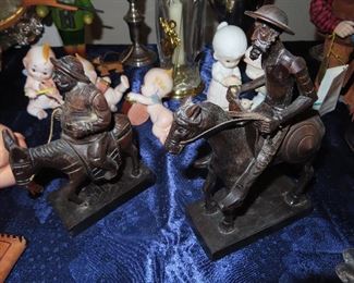 Wooden Hand Carved Figurines 