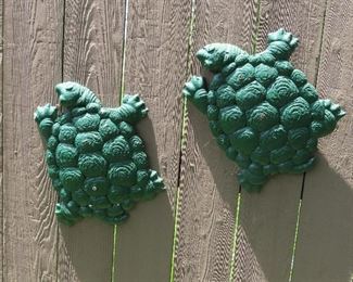 Yard Decor - Pair of Turtles