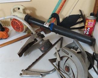 Stihl Blower - Craftsman Saw - Cast Iron Duck