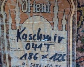 tag for rug