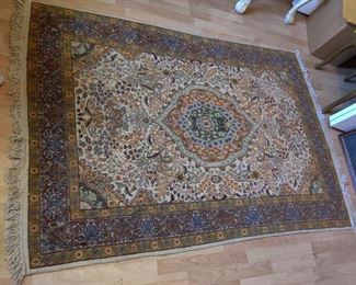 hand-knotted kaschmir rug $2900 price