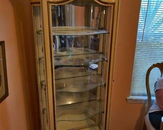 french curio cabinet