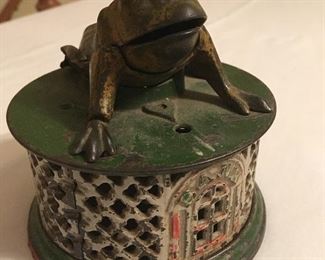 JE Stevens 1872 mechanical bank