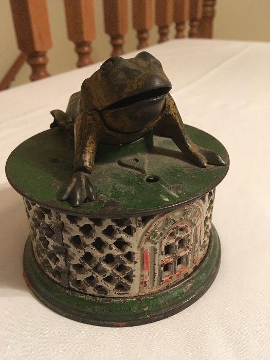 JE Stevens 1872 mechanical bank